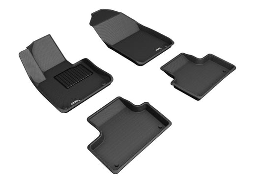 3D MAXpider Kagu Front & Rear Floor Mats for 2015-2026 Volvo XC90