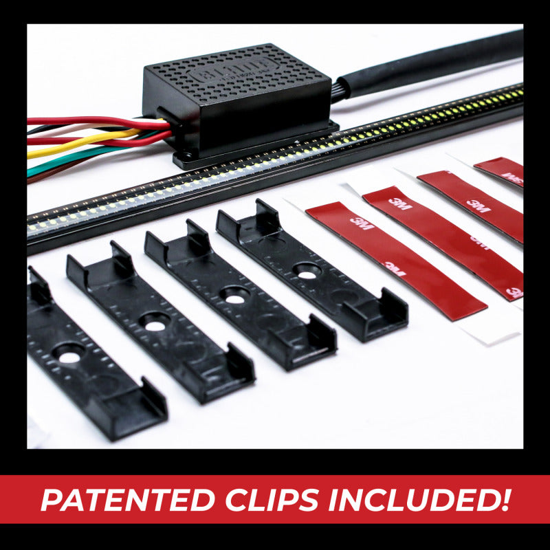Putco for 2015-2022 Chevrolet Colorado / 2020-2022 Jeep Gladiator 48in Light Blade Direct Fit Kit Red/Amber/White