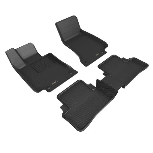 3D MAXpider Kagu Front & Rear Floor Mats for 2019-2022 Mercedes-Benz AMG GT 4-Door