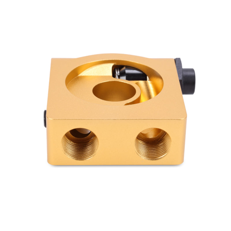Mishimoto Oil Sandwich Plate w/ Rear-Mounted Thermostat - #MMOP-SPTR