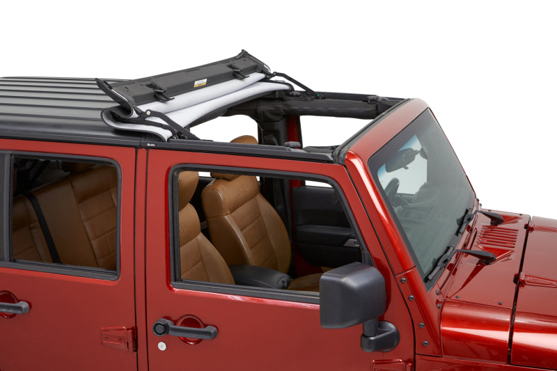 Bestop 07-18 Jeep Wrangler JK Sunrider For Hardtop (Black Diamond 2-Door Or 4-Door)