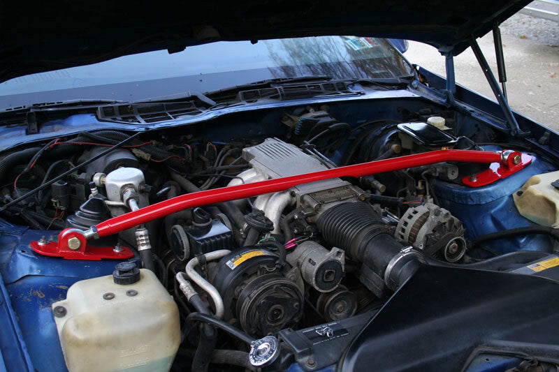 UMI Performance 2008-B Adjustable Strut Tower Brace Black for 1987-1992 F-Body