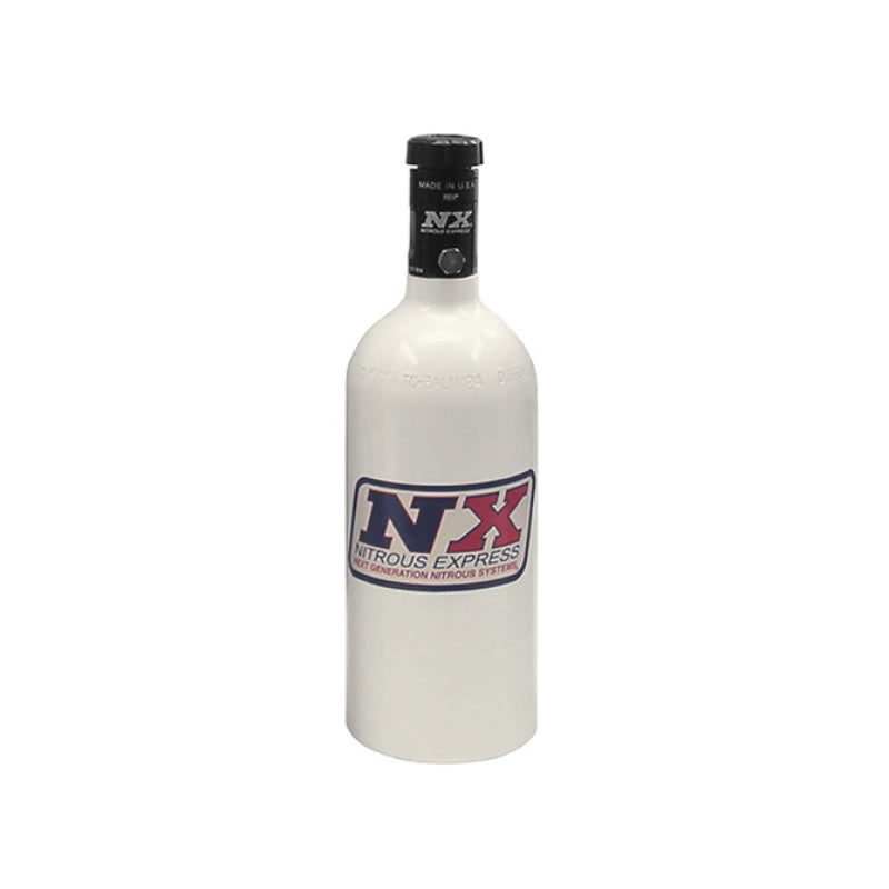 Nitrous Express 1lb Bottle with Motorcycle Valve (3.2 Dia x 9.83 Tall) 11010