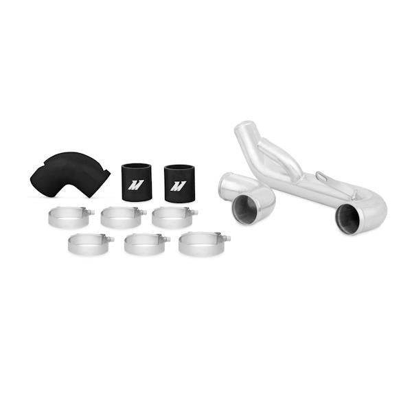 Mishimoto 08+ Mitsubishi Lancer Evolution X Black Lower Intercooler Pipe Kit - #MMICP-EVO-10LBK