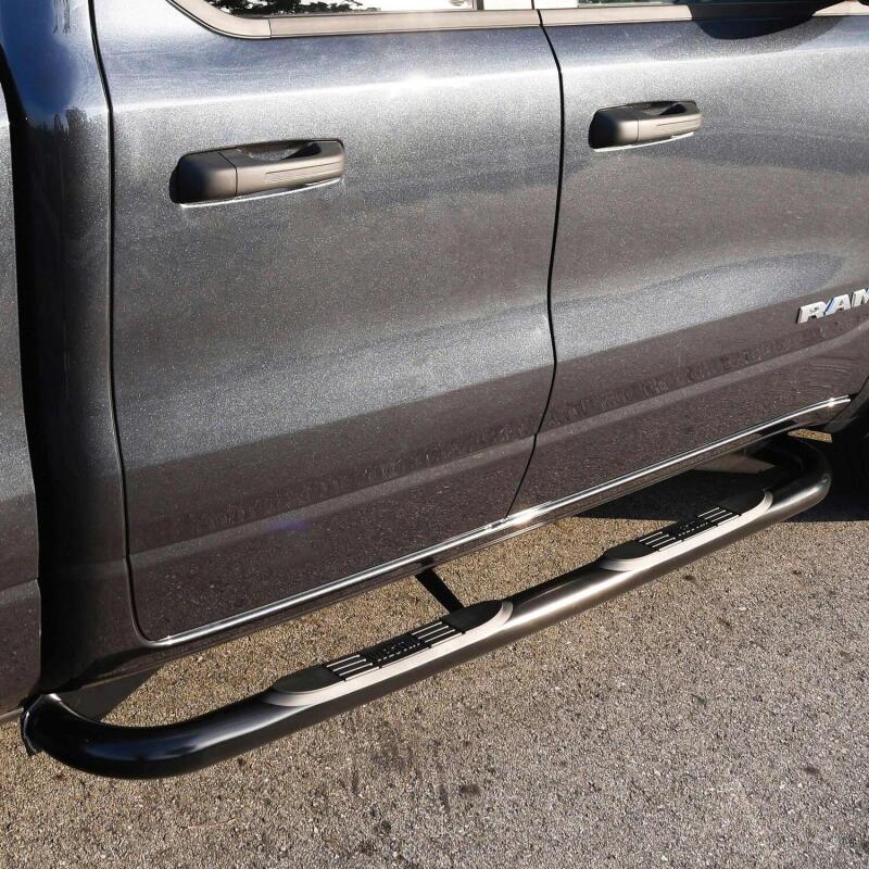 Westin 23-4085 E-Series 3 Nerf Step Bars for 2019-2026 Ram 1500 Crew Cab Black