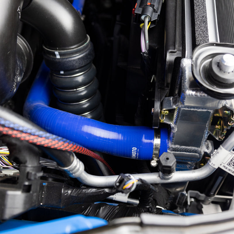 Mishimoto 2024+ Ford Mustang 2.3L Silicone Coolant Hose Kit - Blue - #MMHOSE-MUS4-24BL