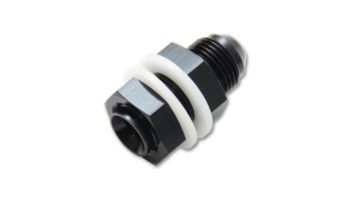 Vibrant -12AN Fuel Cell Bulkhead Adapter Fitting (w/2 PTFE Crush Washers & Nut)