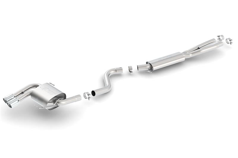 Borla 140505 08-12 BMW 328i Sdm E90 2.0L RWD Dual Left Rear Exit Touring Cat-Back Exhaust - #140505