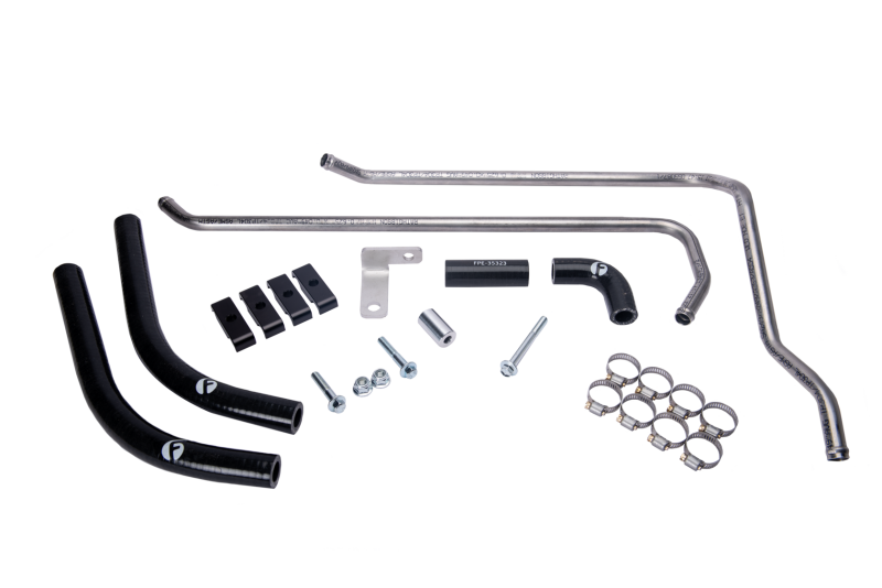 Fleece Performance FPE-CUMM-SSHCL-12V for 89-98 Dodge 2500/3500 5.9L 12V Cummins Replacement Heater Core Line Kit