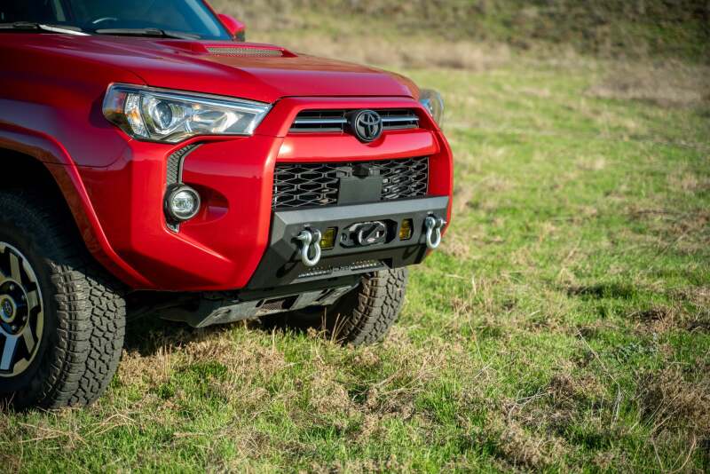 DV8 Offroad 14-24 Toyota 4Runner Centric Series Winch Front Bumper - #FBTF3-02