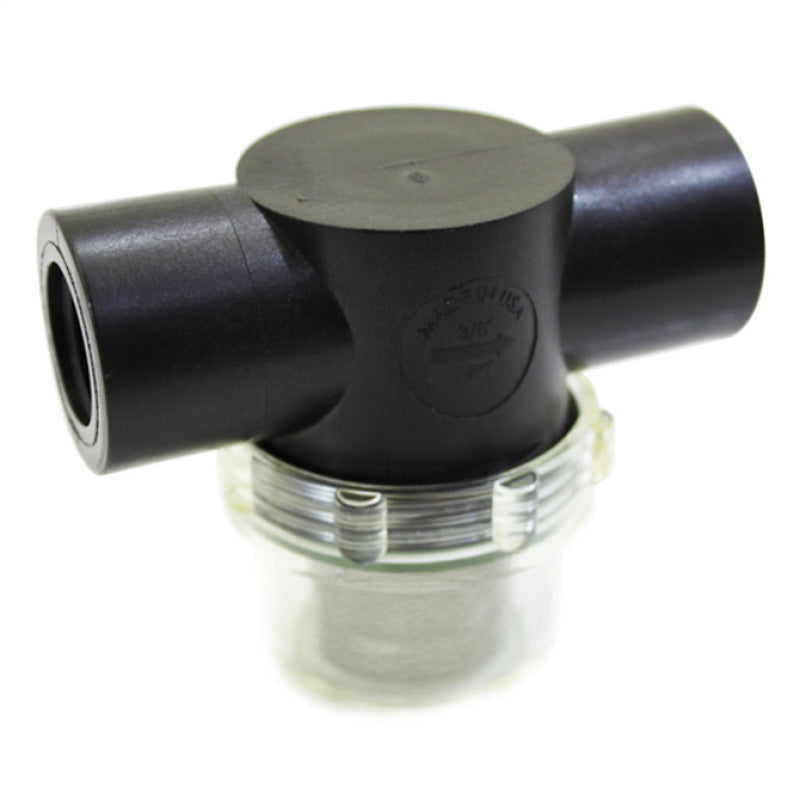 Snow Performance SNO-82204-BRD Water/Meth Filter w/-4AN Fittings