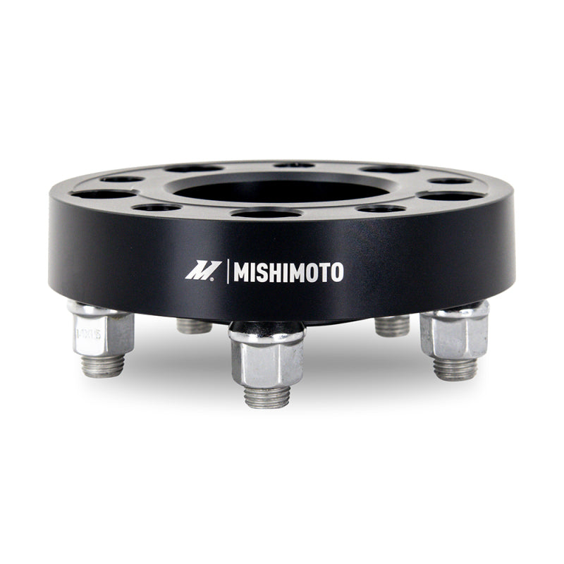 Mishimoto Wheel Spacers - 5x114.3 - 67.1 - 25 - M12 - Black - #MMWS-004-250BK