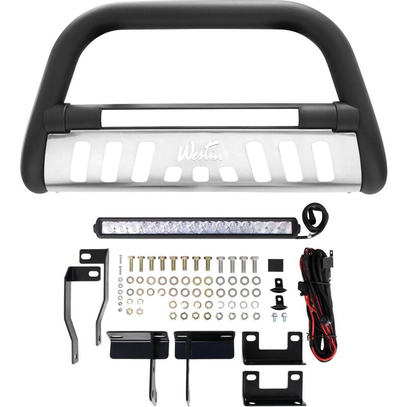 Westin 32-1965L Ultimate LED Bull Bar for 2009-2024 Dodge/Ram 1500 Textured Black
