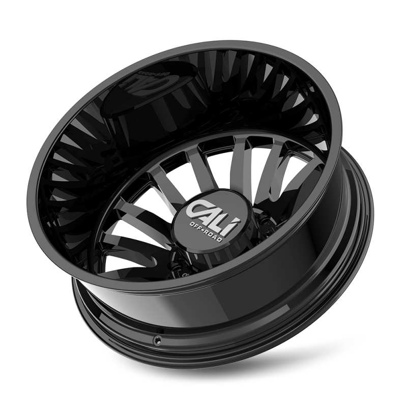 Cali Off-Road Summit Dually Rear 22x8.25 8x165.1 -192mm Gloss Black Wheel 9110D-22881GBR192