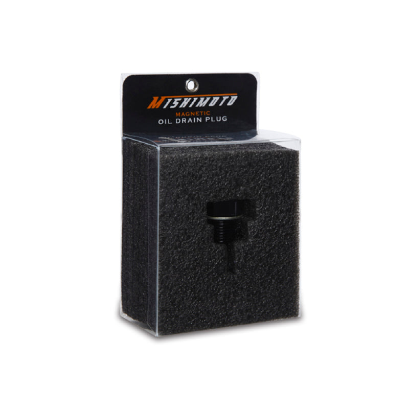 Mishimoto Magnetic Oil Drain Plug M18 x 1.5 Black - #MMODP-1815B