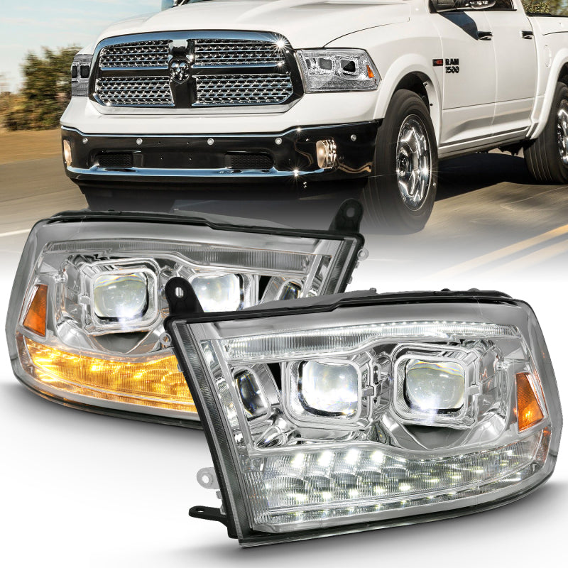 ANZO 2011-2018 RAM 1500 LED Projector Headlights
