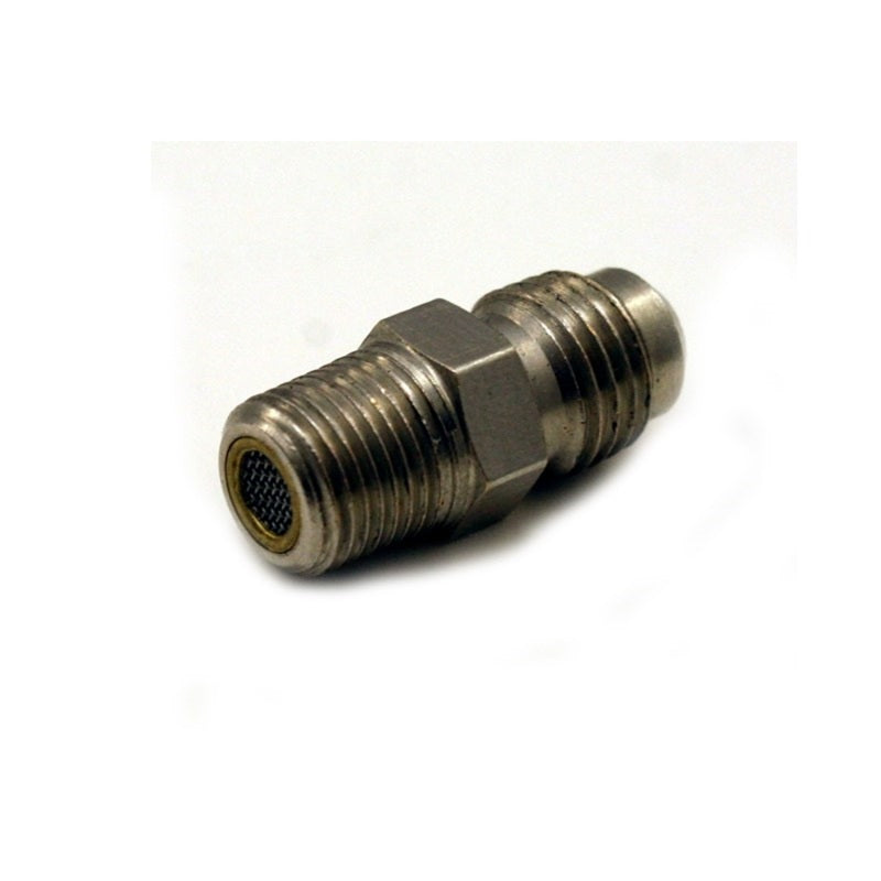 Nitrous Express Filter Fitting 6AN x 1/8 NPT Straight 16112MC