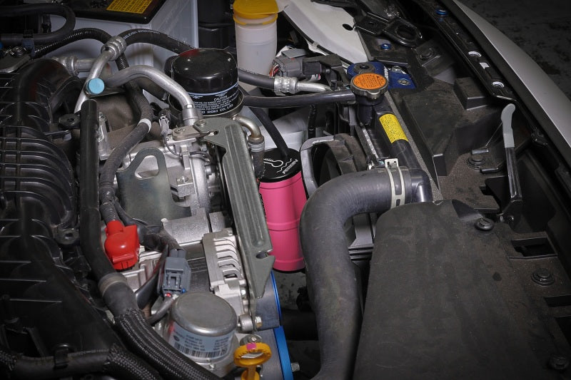PERRIN 02-26 Subaru WRX / 04-21 STI / 13-26 BRZ/GR86/FRS/86 Coolant Overflow Tank - Hyper Pink