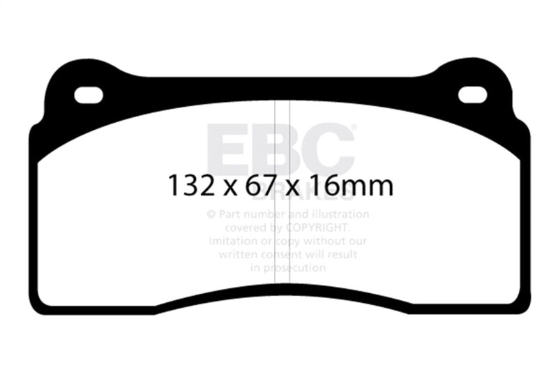 EBC 99-03 Aston Martin DB7 5.9 Bluestuff Front Brake Pads DP51110NDX