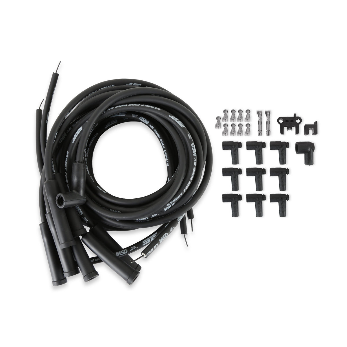 MSD 5550 Street-Fire Wire Set Multi-Angl plug, HEI, Univ