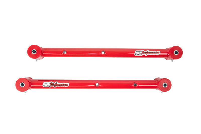 UMI Performance 301516-R Upper/Lower Control Arms Red for 1978-1988 GM G-Body