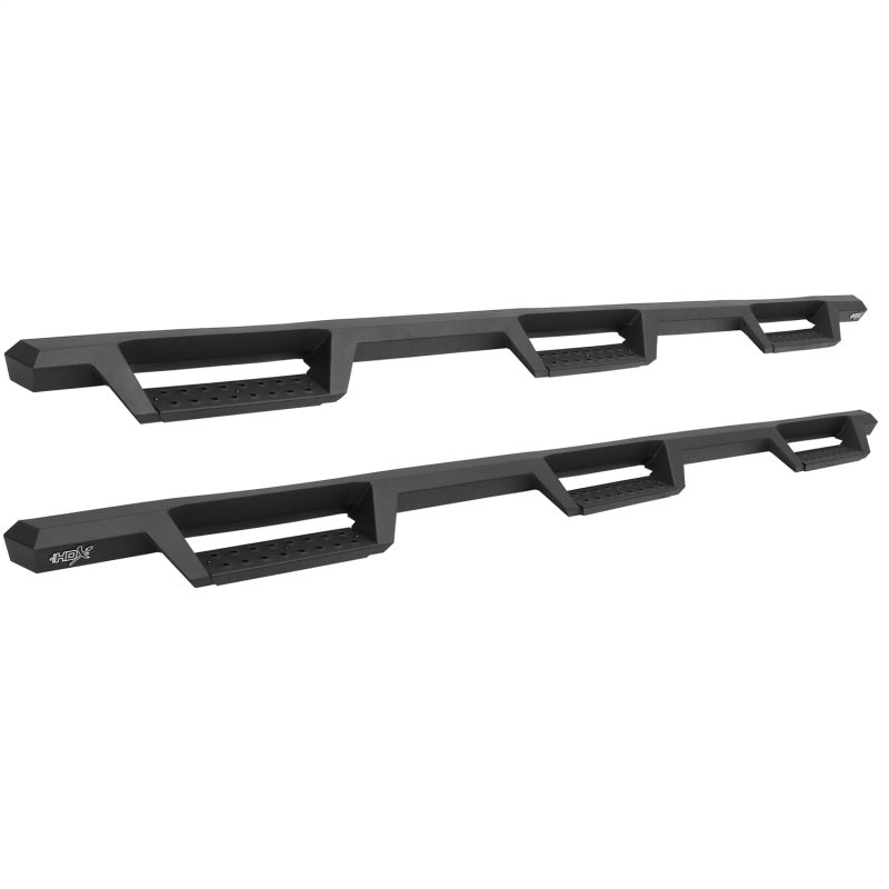 Westin 56-534585 HDX Nerf Step Bars for 2007-2019 Chevrolet Silverado / GMC Sierra Crew Cab Black