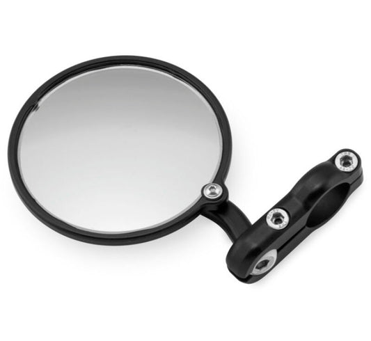 CRG Constructors HSLS-200-L Hindsight LS Folding 3in Round Bar End Mirror Left Black