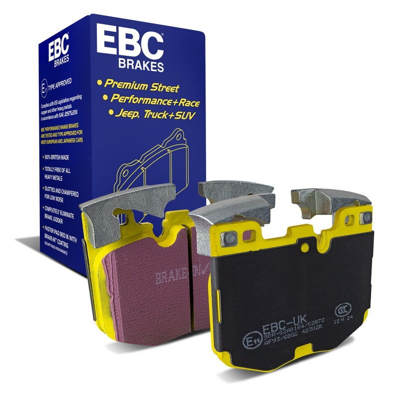 EBC 2017+ BMW 530 2.0L Turbo (G30) Yellowstuff Front Brake Pads DP42302R
