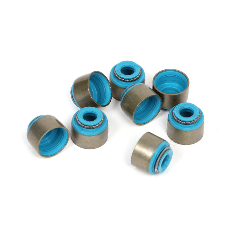 BLOX Racing Honda 5.5mm Valve Stem Seals Blue FKM - Set of 16 (Fits Both Intake & Exhaust) BXPT-10450