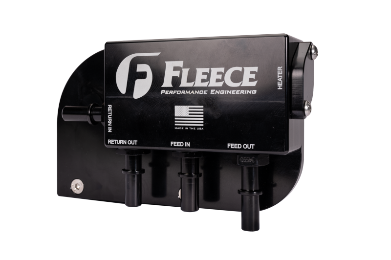 Fleece Performance FPE-FMC-UBFA-1724 for 2017-2026 Ford F250-550 Powerstroke Under Bed Fuel Filter Assembly