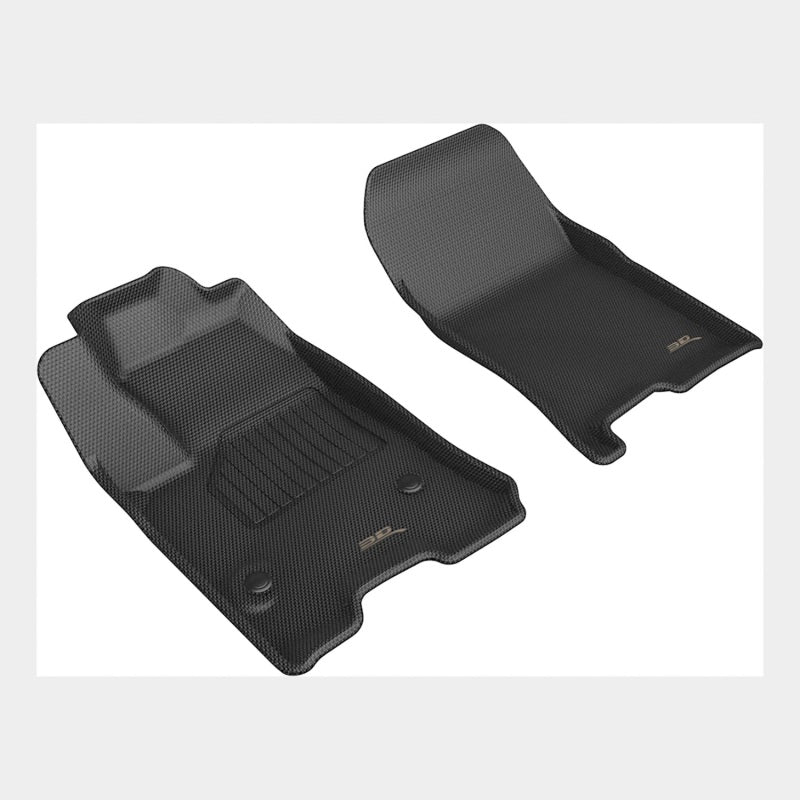 3D MAXpider Kagu Front Floor Mats for 2023-2024 GMC Canyon