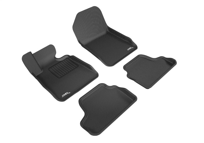 3D MAXpider Kagu Front & Rear Floor Mats for 2007-2013 BMW 320i +7 more (RWD, E93)