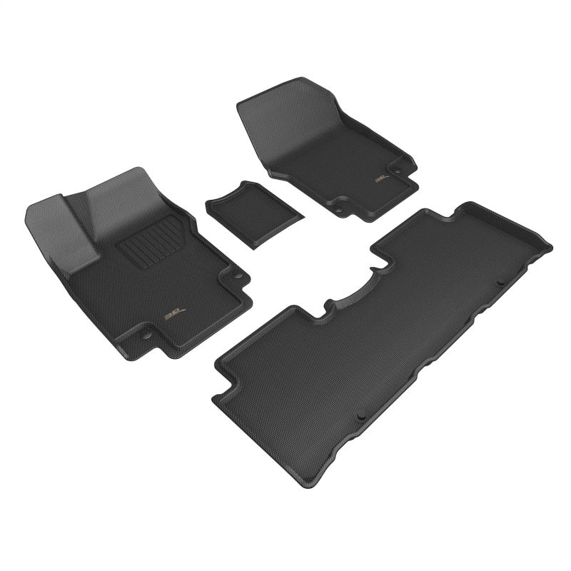 3D MAXpider Kagu Front & Rear Floor Mats for 2022-2023 Hyundai Ioniq 5
