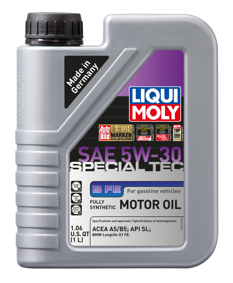LIQUI MOLY 1L Special Tec B FE Motor Oil SAE 5W-30 (20442) - Pack of 6