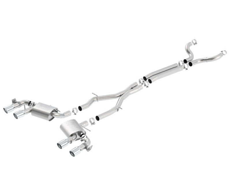 Borla 140727 2017+ Chevy Camaro ZL1 6.2 ATAK Catback Exhaust w/ Dual Split Rear Exit - #140727