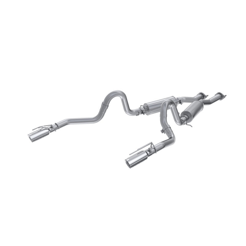 MBRP S7221AL 99-04 Ford Mustang GT/Mach 1 2.5in Dual Split Rear AL Catback Exhaust w/ 3.5in Dual Wall Tips - #S7221AL