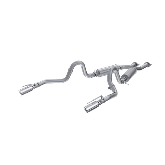 MBRP S7221AL 99-04 Ford Mustang GT/Mach 1 2.5in Dual Split Rear AL Catback Exhaust w/ 3.5in Dual Wall Tips - #S7221AL