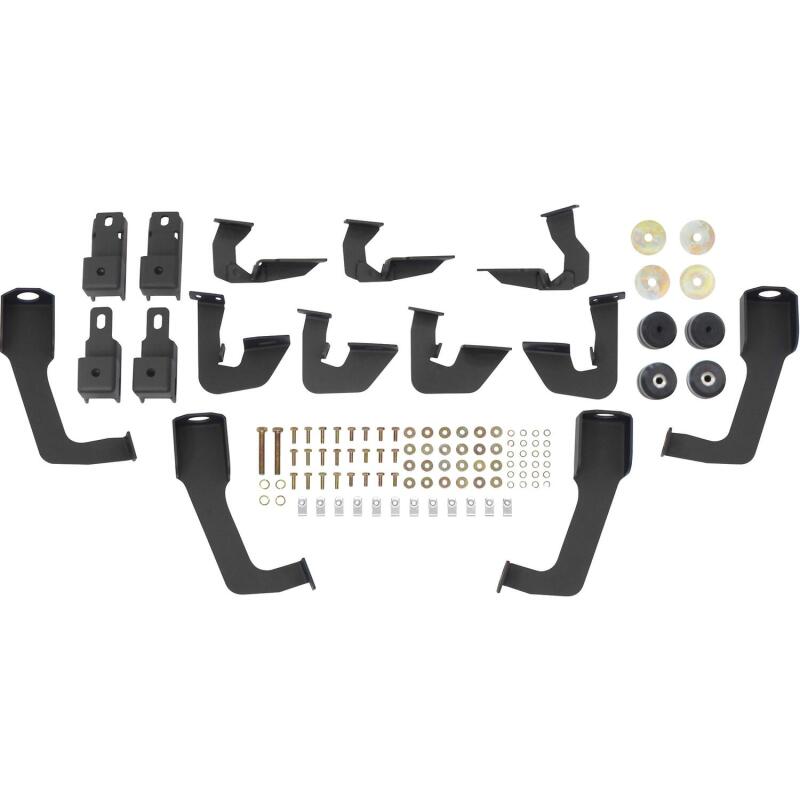 Westin 56-534575 HDX Nerf Step Bars for 2007-2019 Chevrolet Silverado / GMC Sierra Textured Black