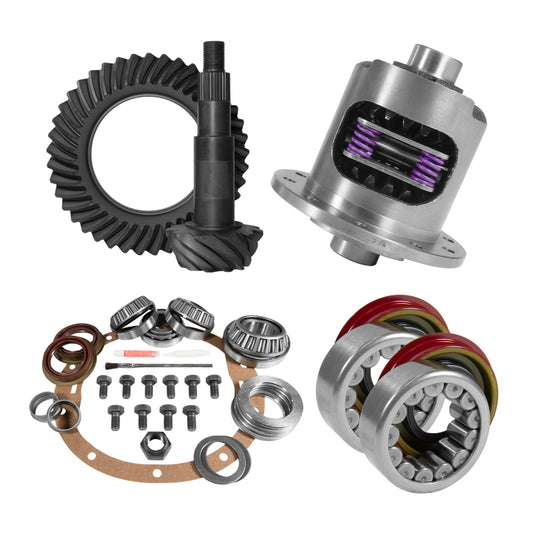 Yukon Gear & Axle YGK2030 8.6in for GM 4.88 Rear Ring & Pinion Install Kit 30 Spline Positraction Axle Bearings and Seals