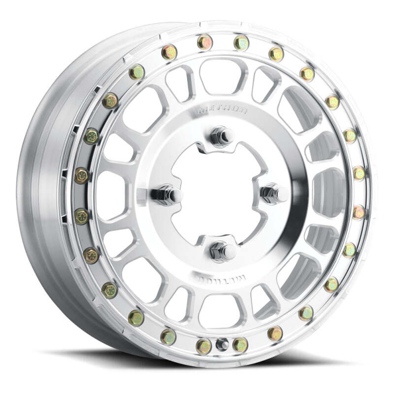 Method MR412 Beadlock 15x5.0 +43mm Offset 6x139.7 BP 78.30mm CB Machined - Raw Wheel with BH-H24155