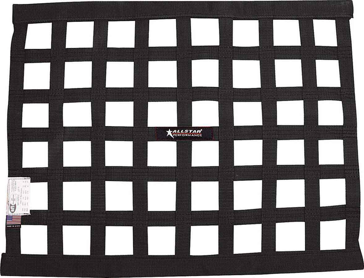 Allstar Performance Window Net Border Style 18 x 24 SFI Black ALL10285