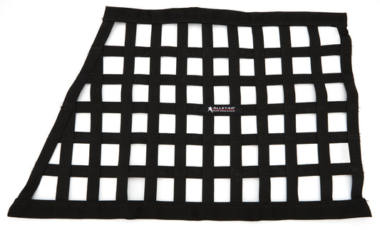 Allstar Performance Window Net Ribbon Style Angled Black Non-SFI ALL10293