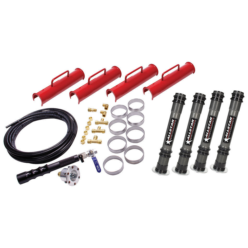 Allstar Performance Air Jacks Complete Kit 15.25in with Dirt Foot ALL11301