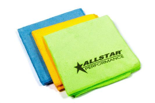 Allstar Performance Microfiber Towels 3pk 12in x 12in ALL12008