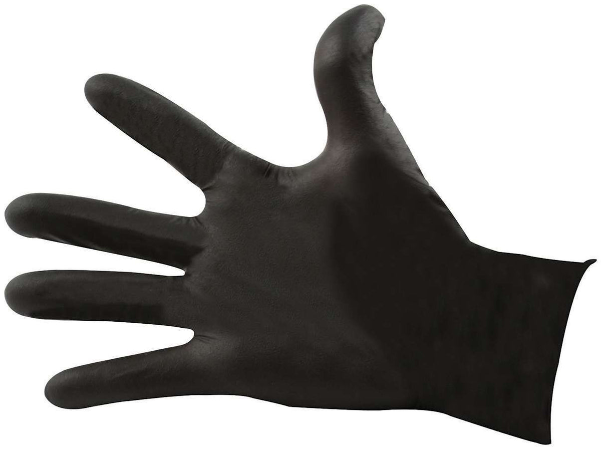 Allstar Performance Black Nitrile Gloves LG Chemical Resistant ALL12025