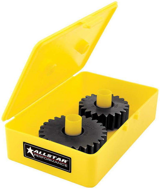 Allstar Performance Quick Change Gear Tote Plastic Yellow Midget ALL14352
