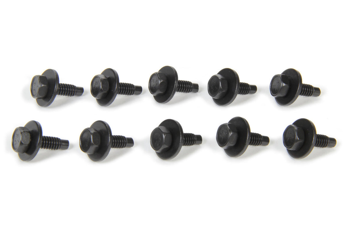 Allstar Performance Body Bolt 3/4in 10pk Black ALL16550