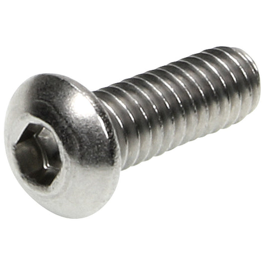 Allstar Performance Button Head Bolts 1/4-20 x 3/4in 25pk SS ALL16925