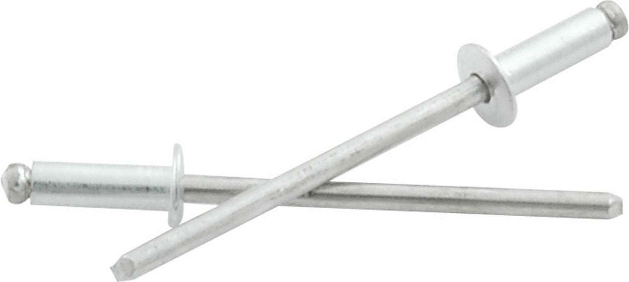 Allstar Performance 1/8in Aluminum Rivet Silver 500Pk 1/8in-1/4in ALL18190
