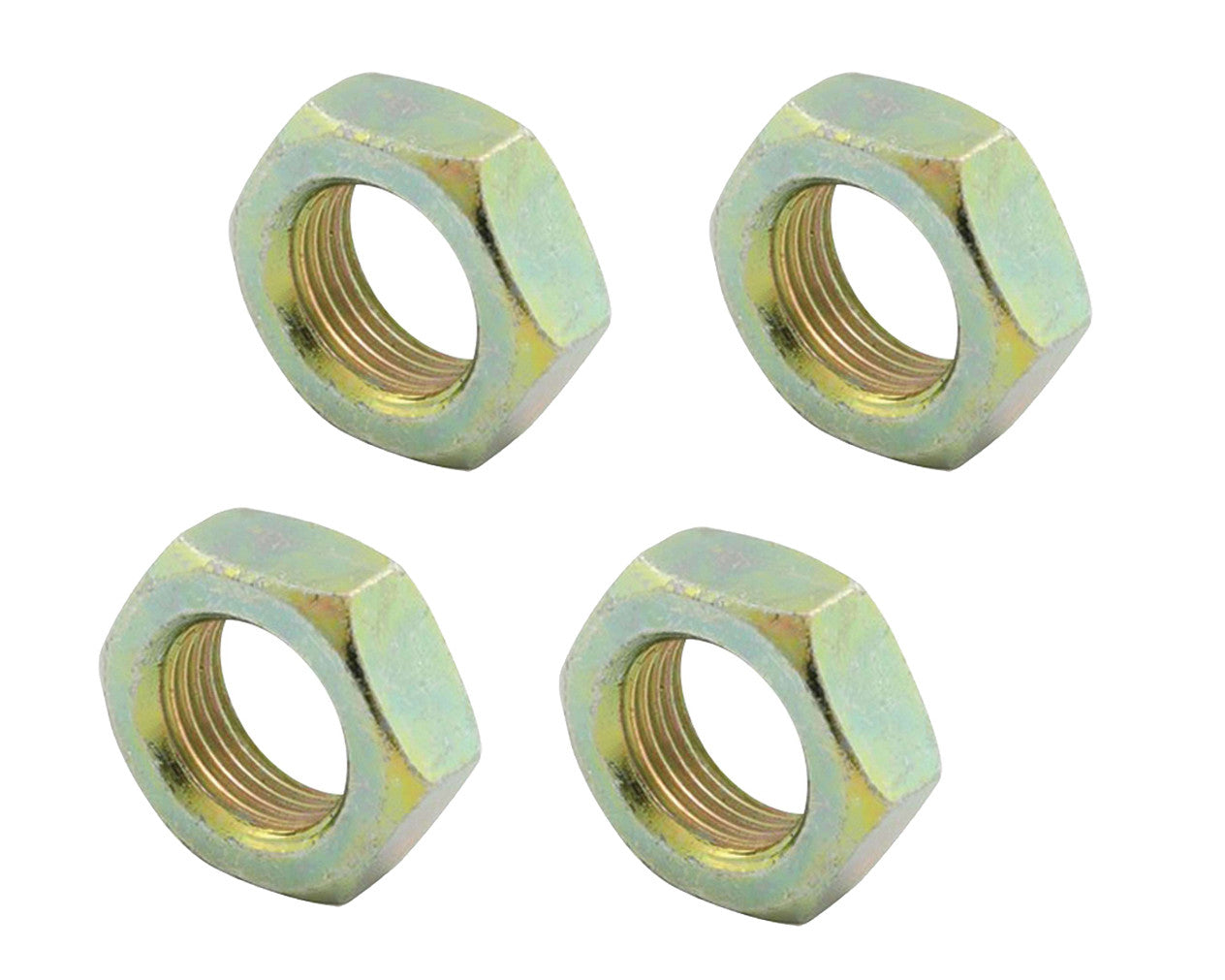 Allstar Performance 7/16-20 LH Steel Jam Nuts 4pk ALL18257